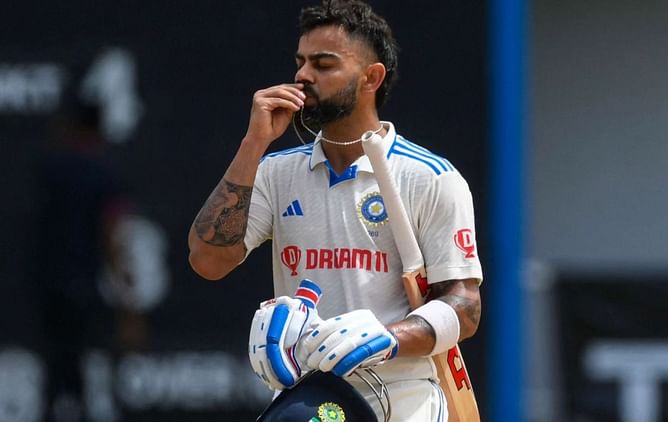 "The only way he looked like he would get out was run out" - Dinesh Karthik on Virat Kohli's excellent knock in 2nd Test vs WI