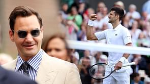 "I hope Novak Djokovic does it" - Roger Federer on the Serb potentially equaling his Wimbledon record