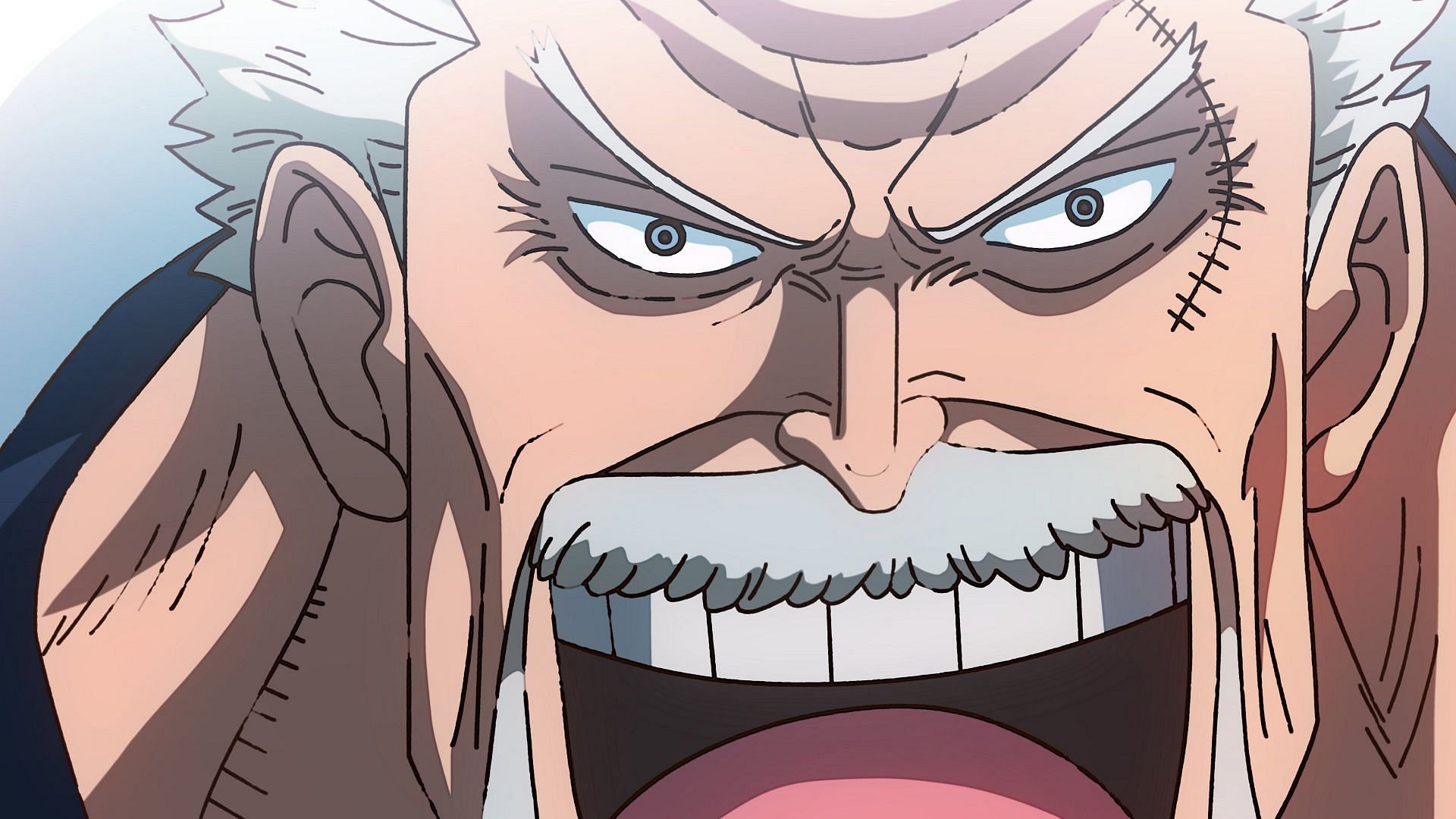 Even as an old man, Garp is never to be underestimated, but he is not in a easy situation now (Image via Eiichiro Oda/Shueisha, One Piece)