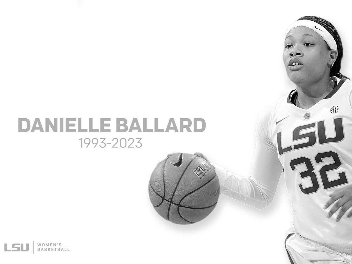 Former LSU star Danielle Ballard [Photo Source: LSU Women