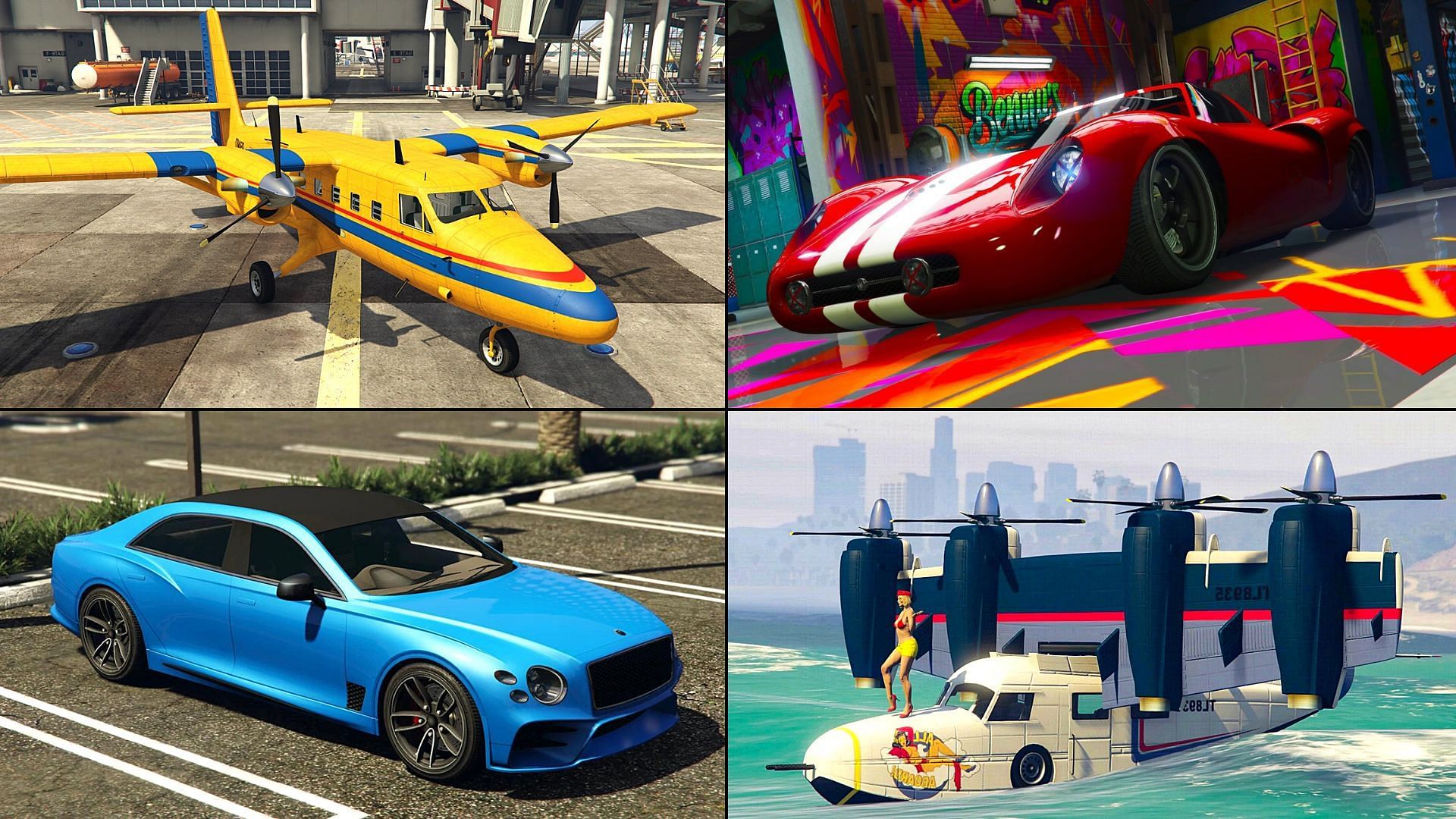 A brief list of GTA Online weekly discounts offered by Rockstar Games this week until July 19, 2023 (Image via Rockstar Games)