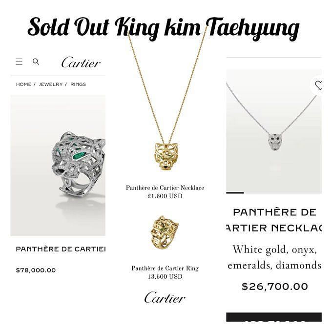 BTS member V becomes Cartier's global face, jewelry collection sells out -  Gossip Herald