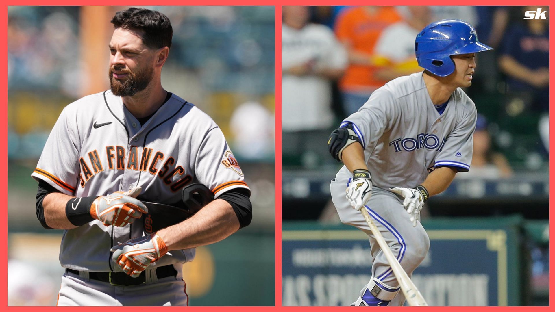 Which players have played for both Giants and Blue Jays in their careers?  MLB Immaculate Grid answers July 08