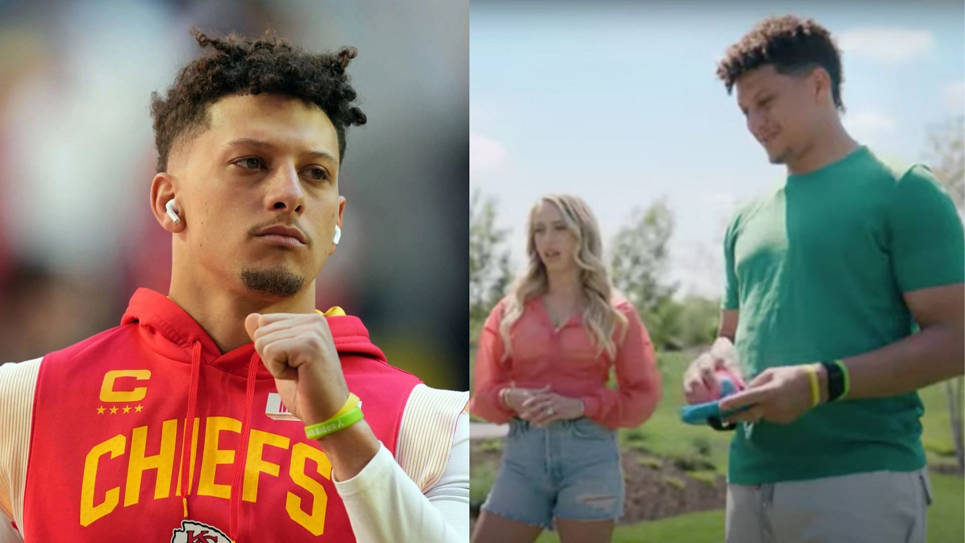 Chiefs' Patrick Mahomes on letting loose during Netflix series