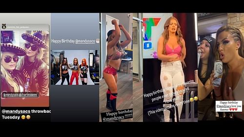 Stories shared by Charlotte, Gigi Dolin, Indi Hartwell, Jacy Jayne, and Cora Jade