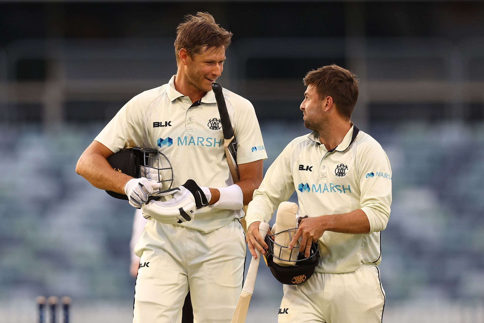 Gannon (L) made his presence felt with the bat for Western Australia in 2020 (File image).