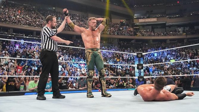 WWE SmackDown में मैच लड़कर Edge को हुआ जबरदस्त फायदा, खास उपलब्धि हासिल करने वाले इतिहास के 7वें Superstar बनें