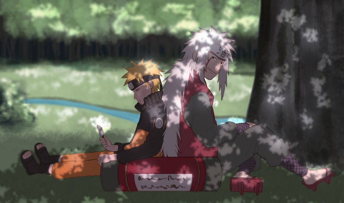 Jiraiya and Naruto (Image Via Studio Pierrot)