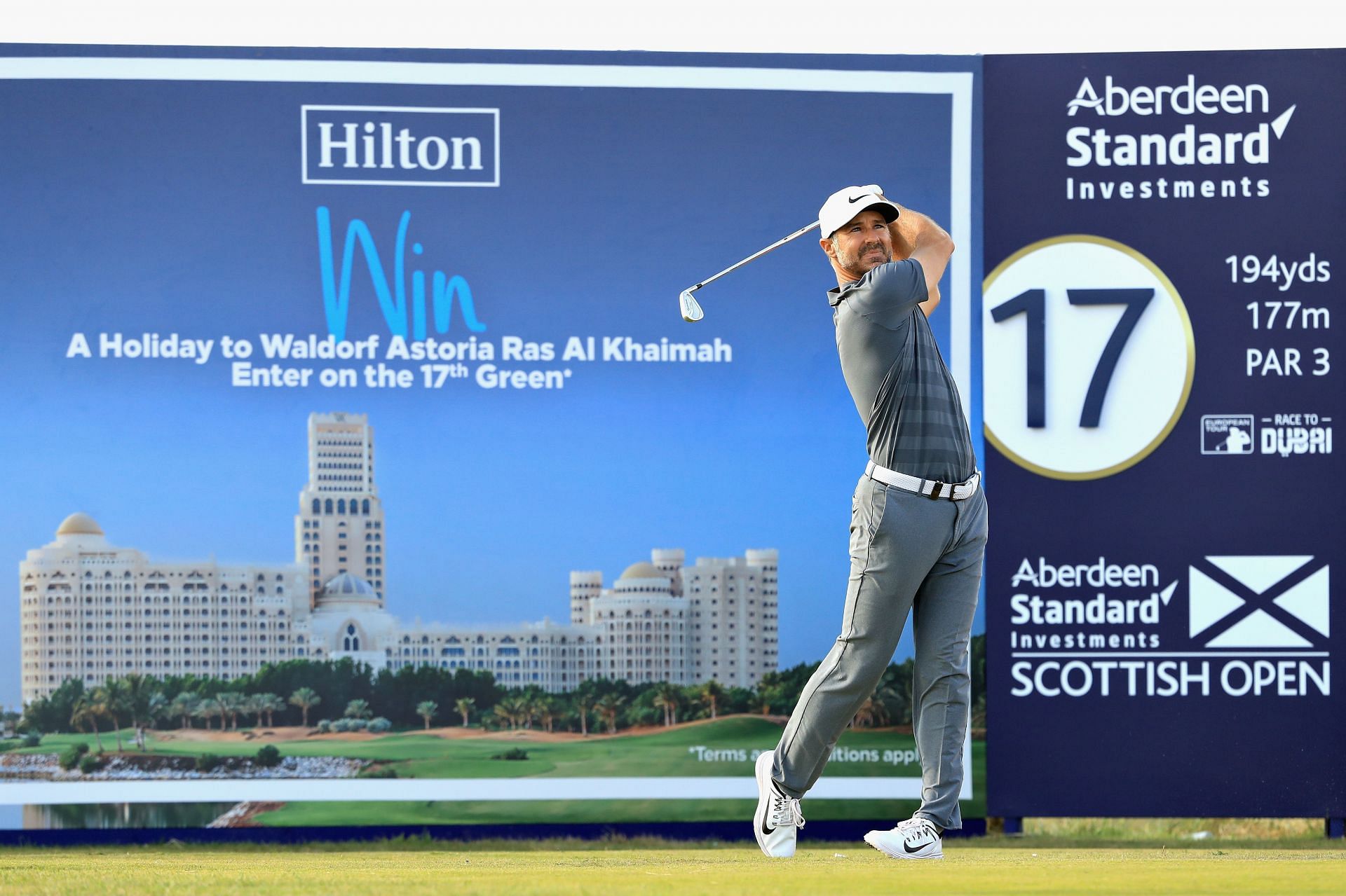 Trevor Immelman at the Genesis Scottish Open (Image via Getty).