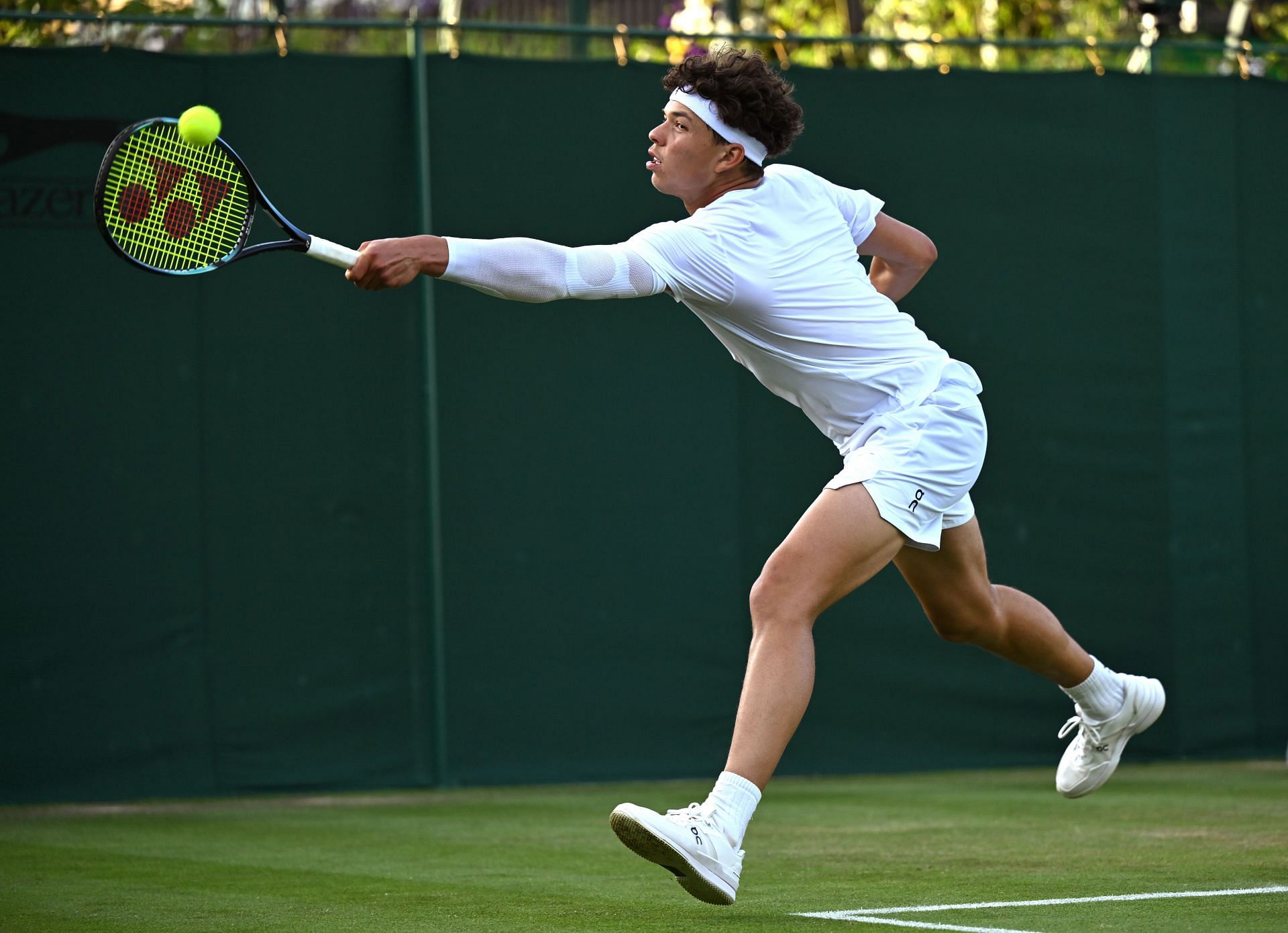 Ben Shelton at the 2023 Wimbledon Championships.