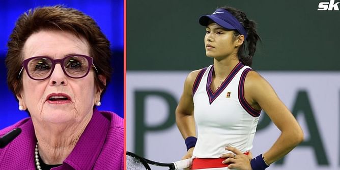 "If people are bullying you, stop looking at it" - Billie Jean King urges Emma Raducanu not to listen to criticism as Brit's comeback awaits