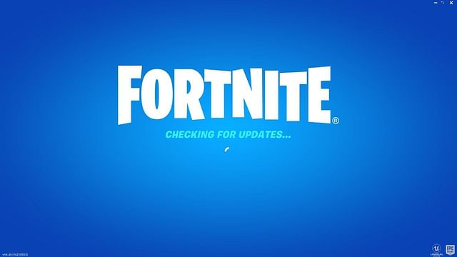 Why is Fortnite stuck on checking for updates? (July 26th 2023) Blue ...