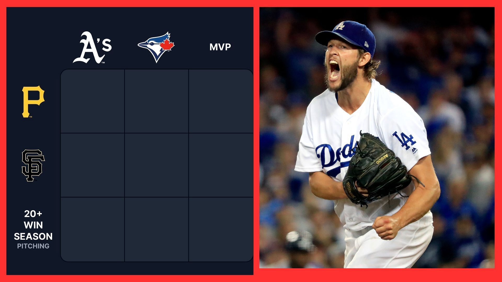Which Athletics players also won MVP? MLB Immaculate Grid Answers July 31