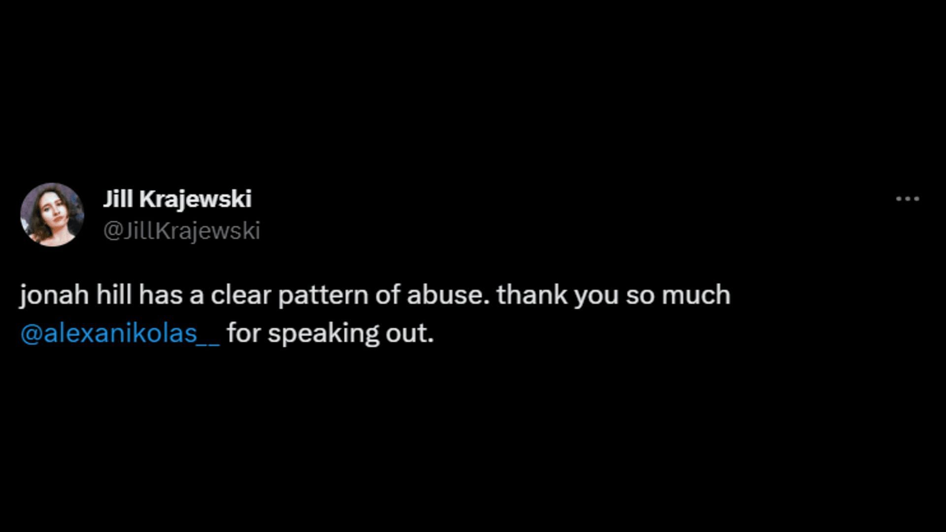 A netizen thanks Alexa for speaking up. (Image via Twitter/Jill Krajewski)