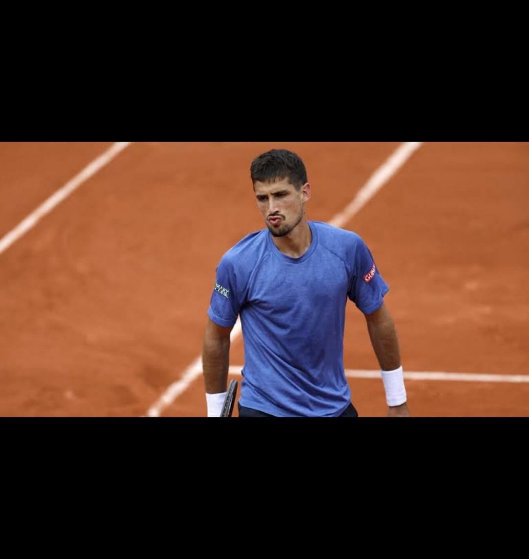Cachin won his maiden ATP title in Gstaad on Sunday