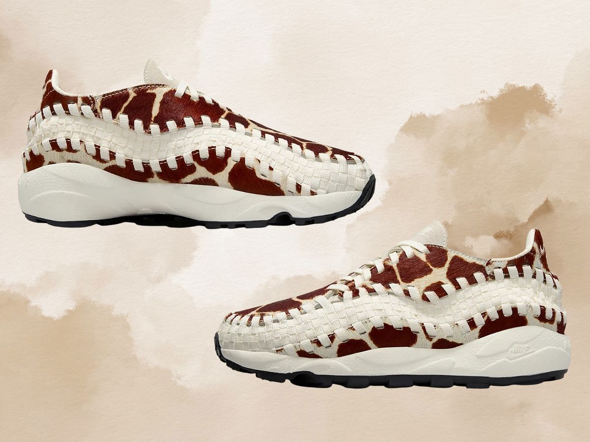 Schotel Enten ethiek Nike Air Footscape Woven “Cow Print” sneakers: Price and more details  explored