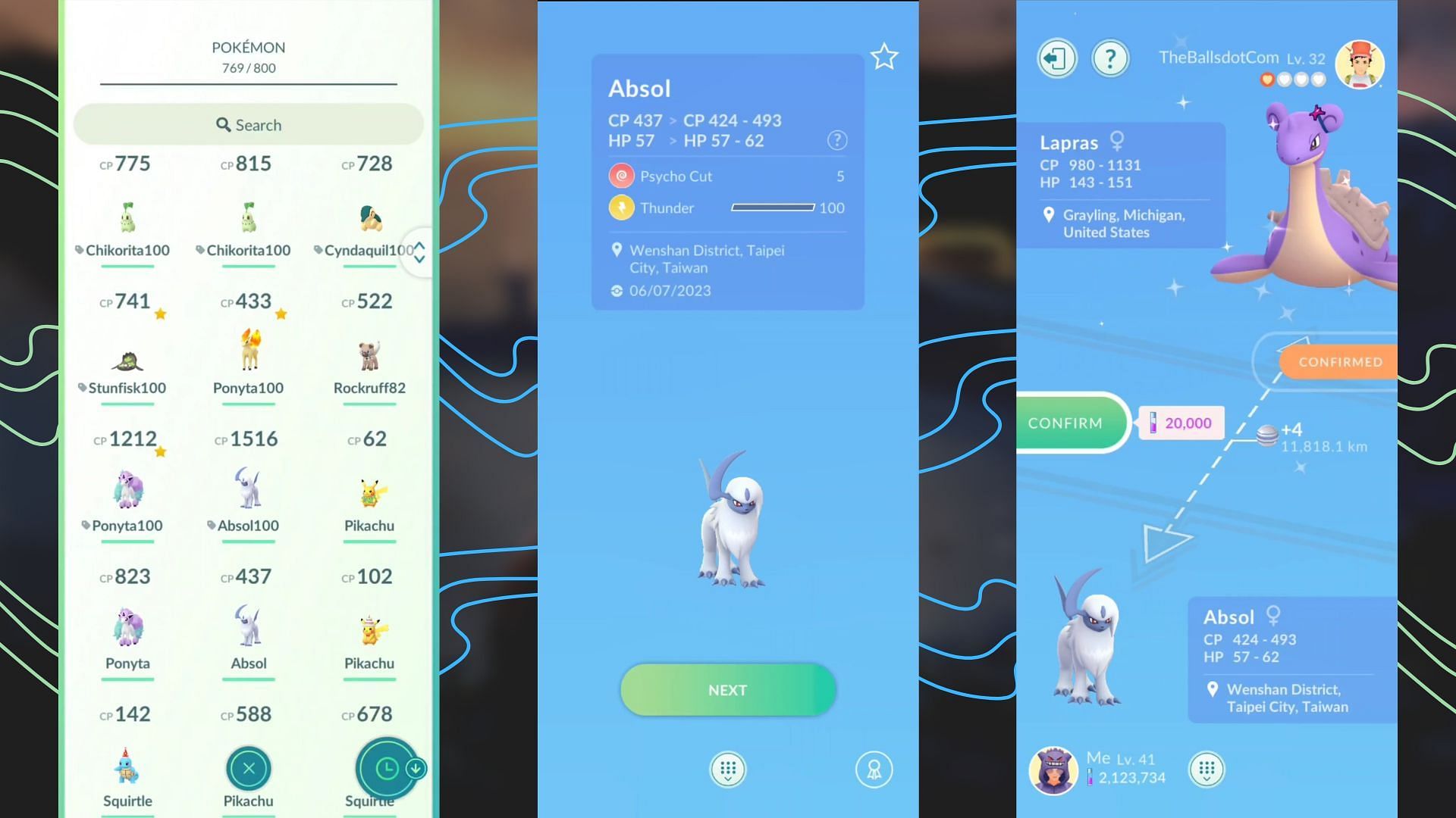 Trading is fairly simple in Pokemon GO (Image via Sportskeeda)