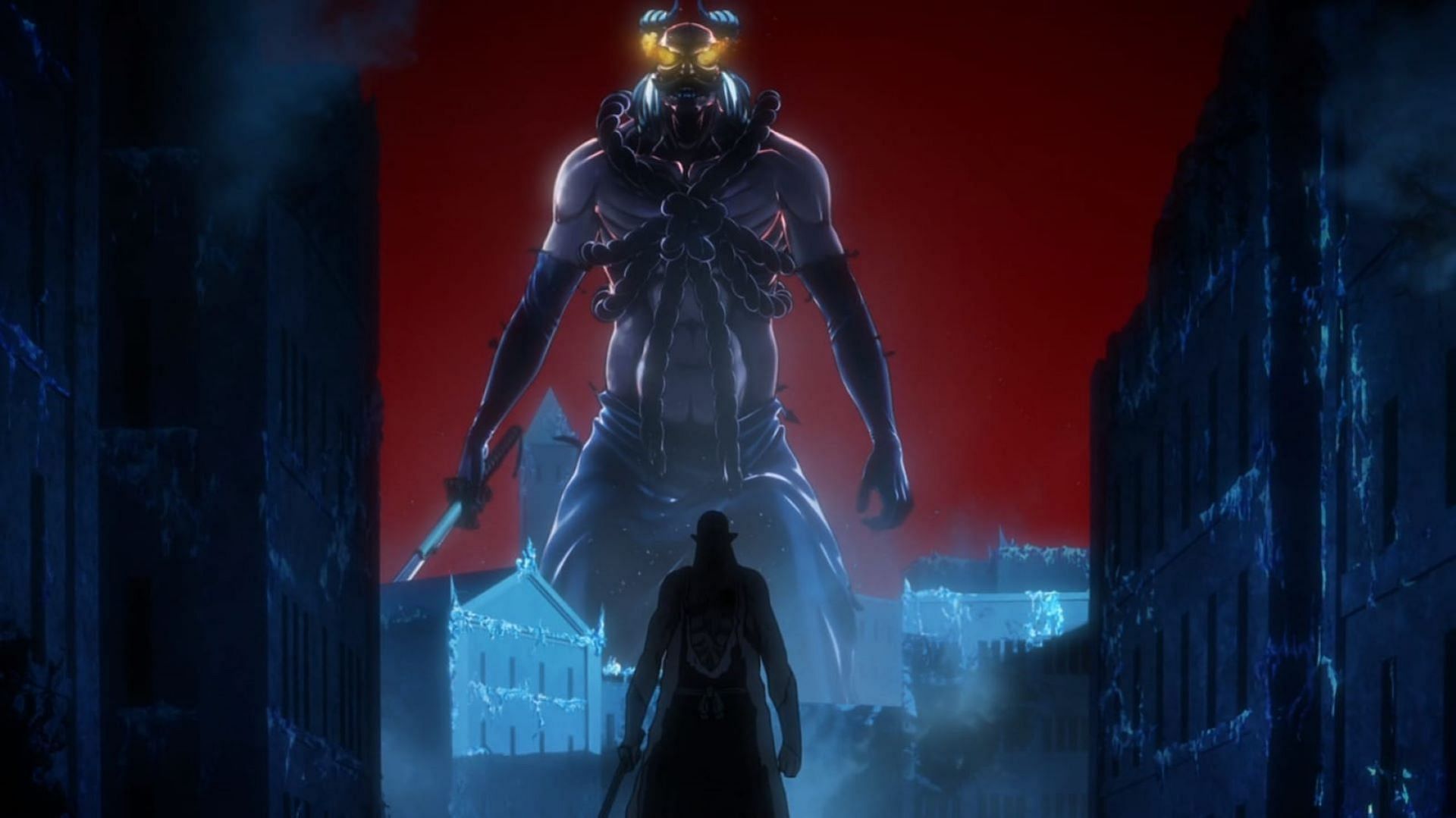 Sajin and his Bankai as seen in Bleach TYBW (Image via Pierrot)