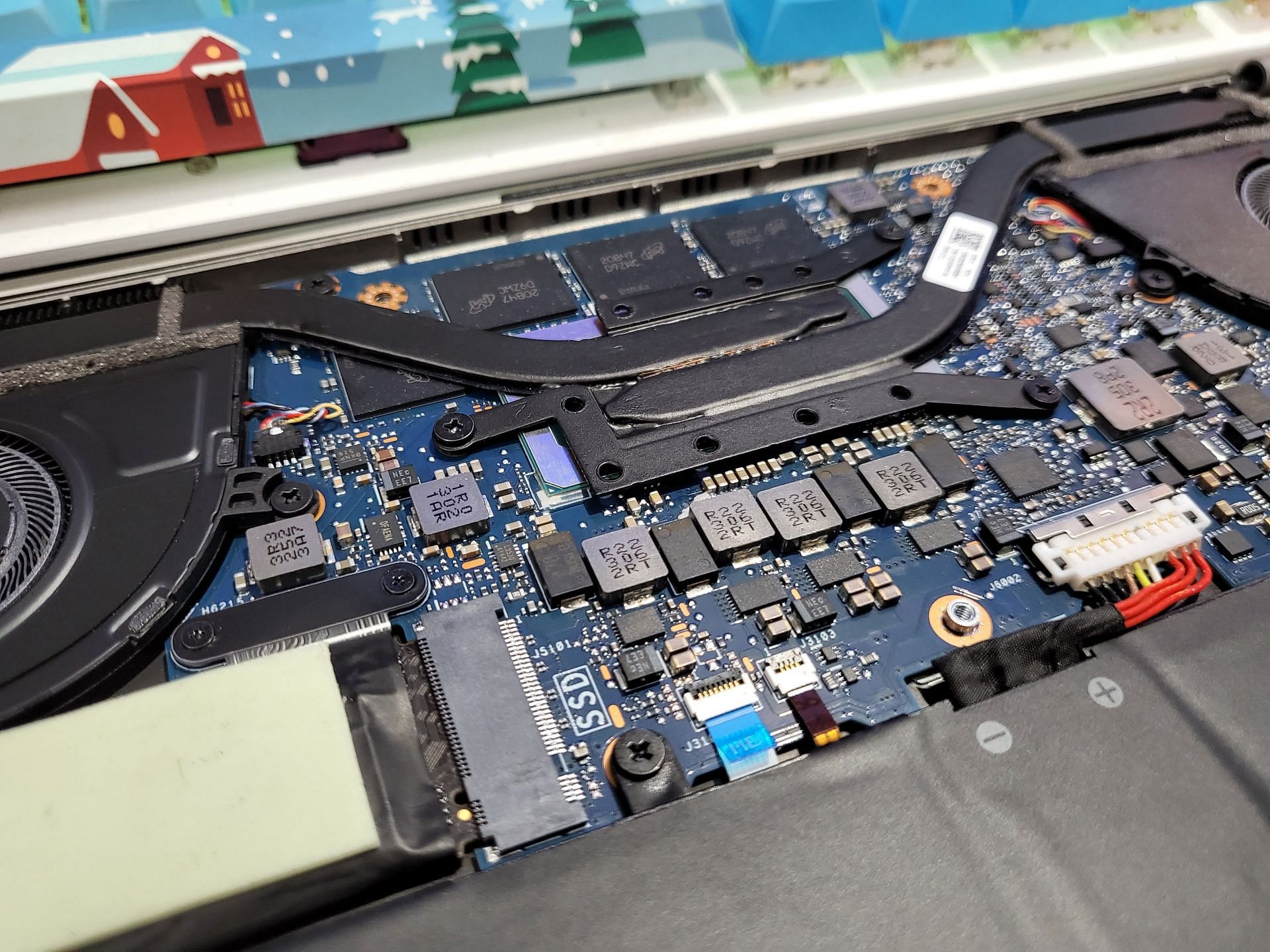 impressive thermal management hardware ( Image via Sportskeeda)