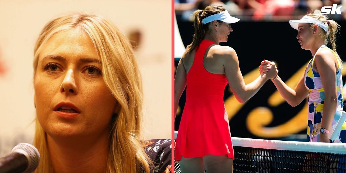 Maria Sharapova lost in the opening round of the 2020 Australian Open