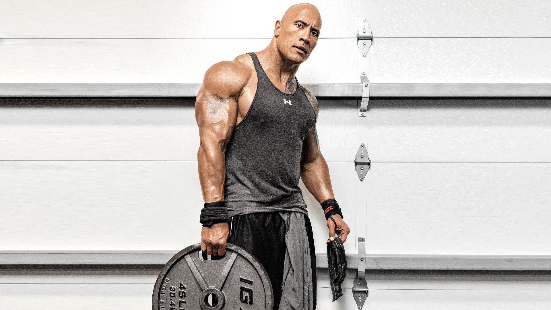 The rock workout routine. (Image via Wallpaperflare.com)