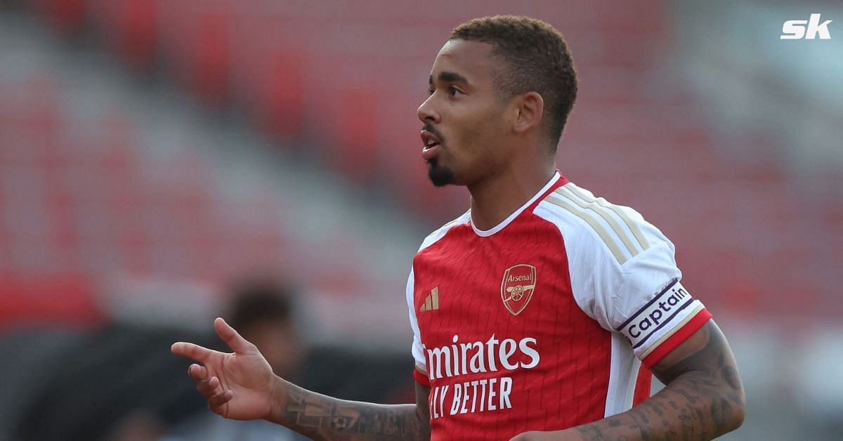 Gabriel Jesus joined Arsenal from Manchester City last summer.