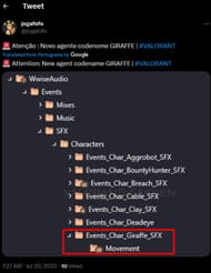 Giraffe's movement sound... Confirmed? (Image via Sportskeeda)