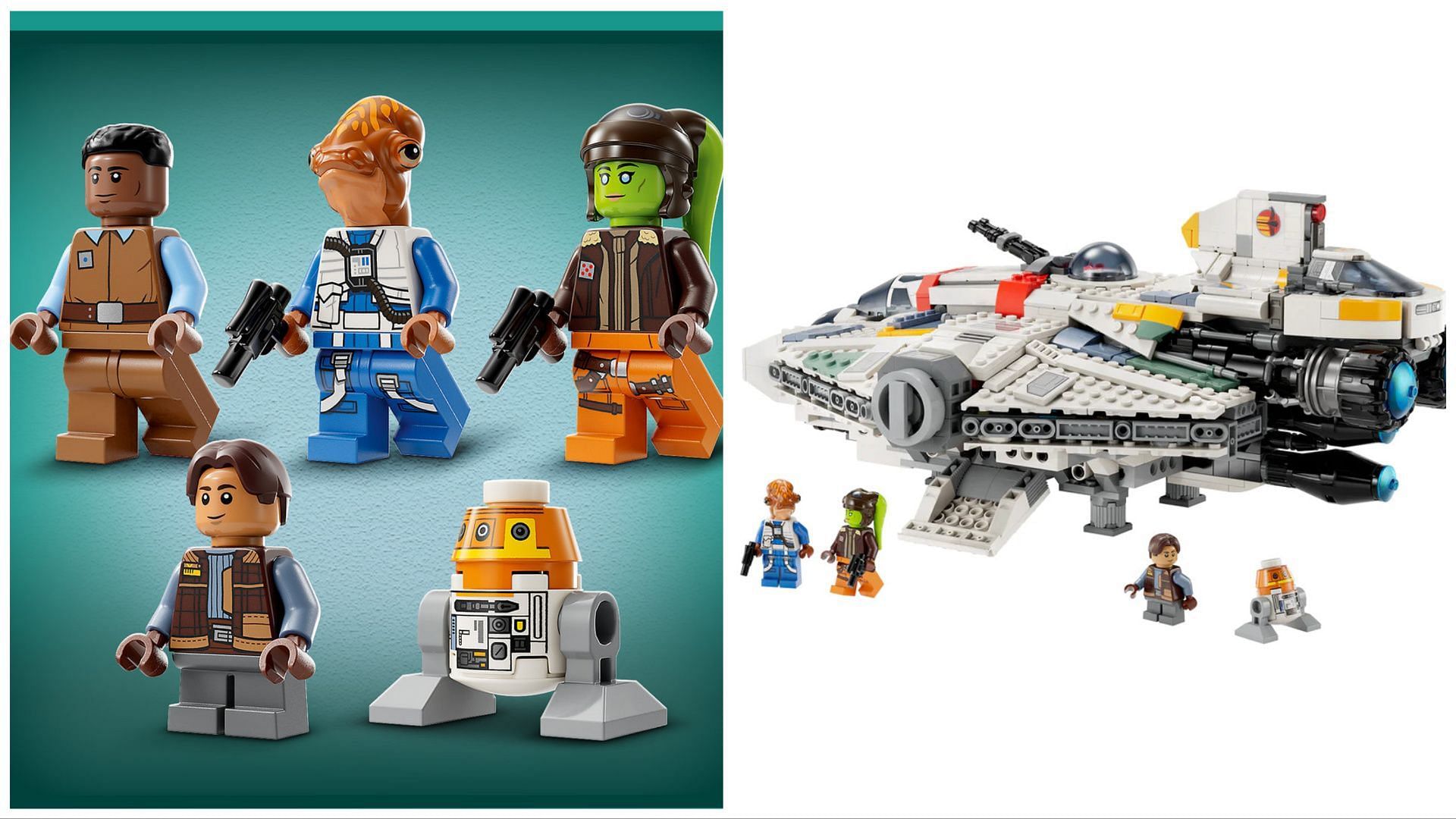 The Ghost and Phantom II set has already become the talk of the town (Image via LEGO)
