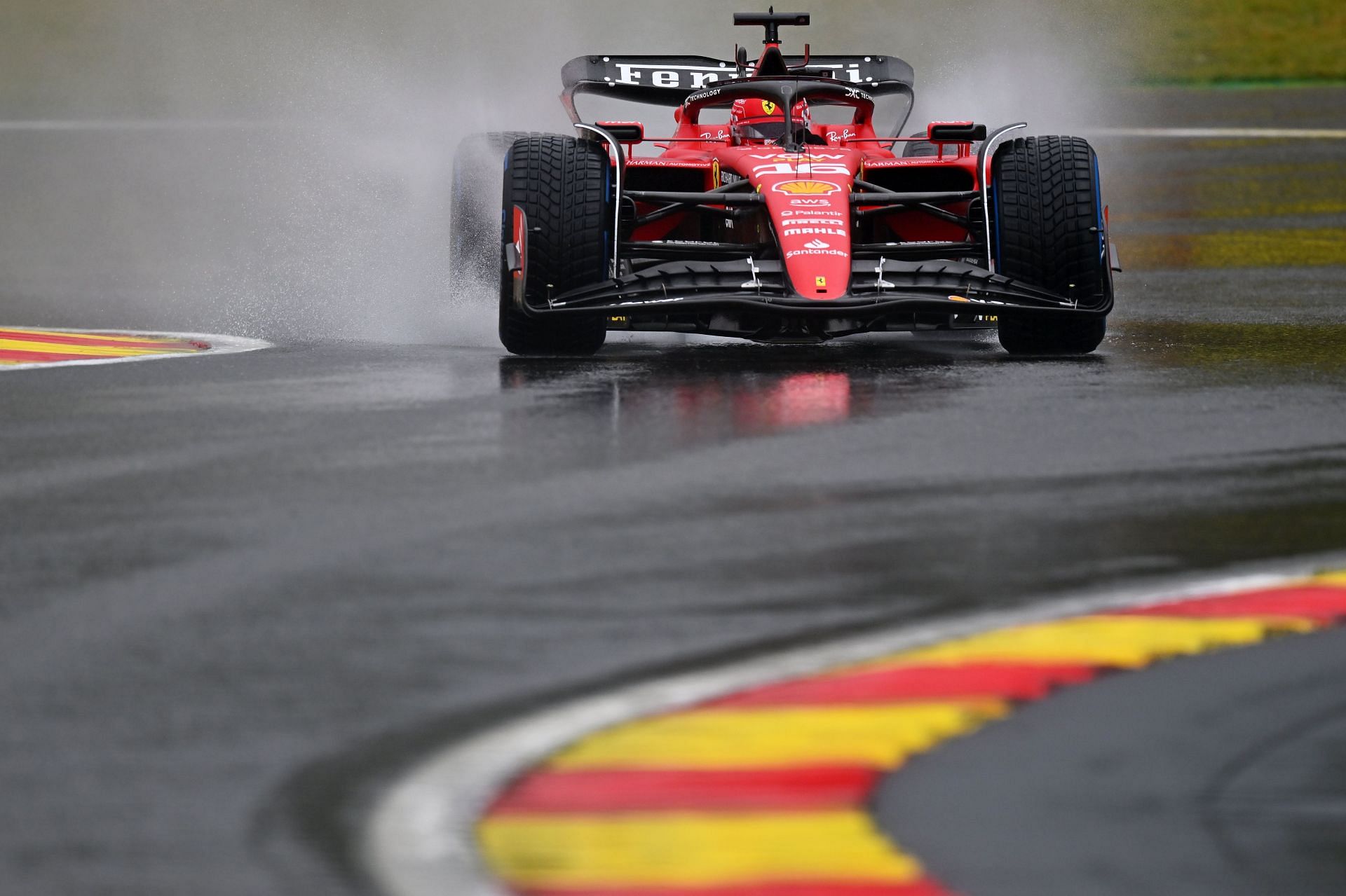 Charles Leclerc in the Qualifying session