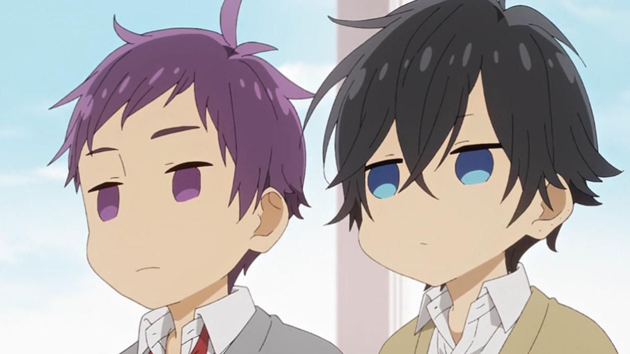 Ishikawa and Miyamura from Horimiya: The Missing Pieces episode 2. (Image via CloverWorks)