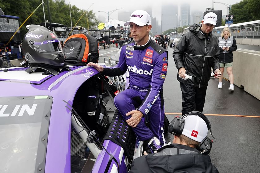 Watch: Denny Hamlin’s new Coca-Cola’s paint scheme for Atlanta race