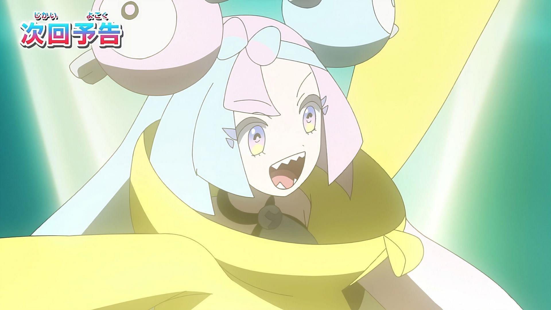 A Pokemon Horizons preview shows Iono, the Electric-type streamer and gym leader of Levincia.