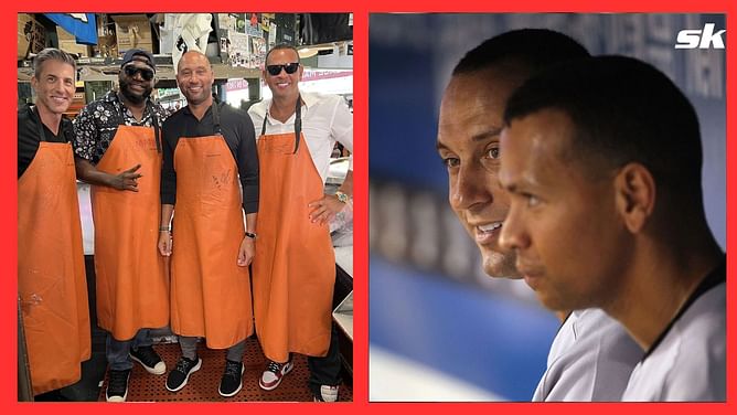 In Photos: Derek Jeter and Alex Rodriguez take stroll in Seattle's Pike place market before All-Star game