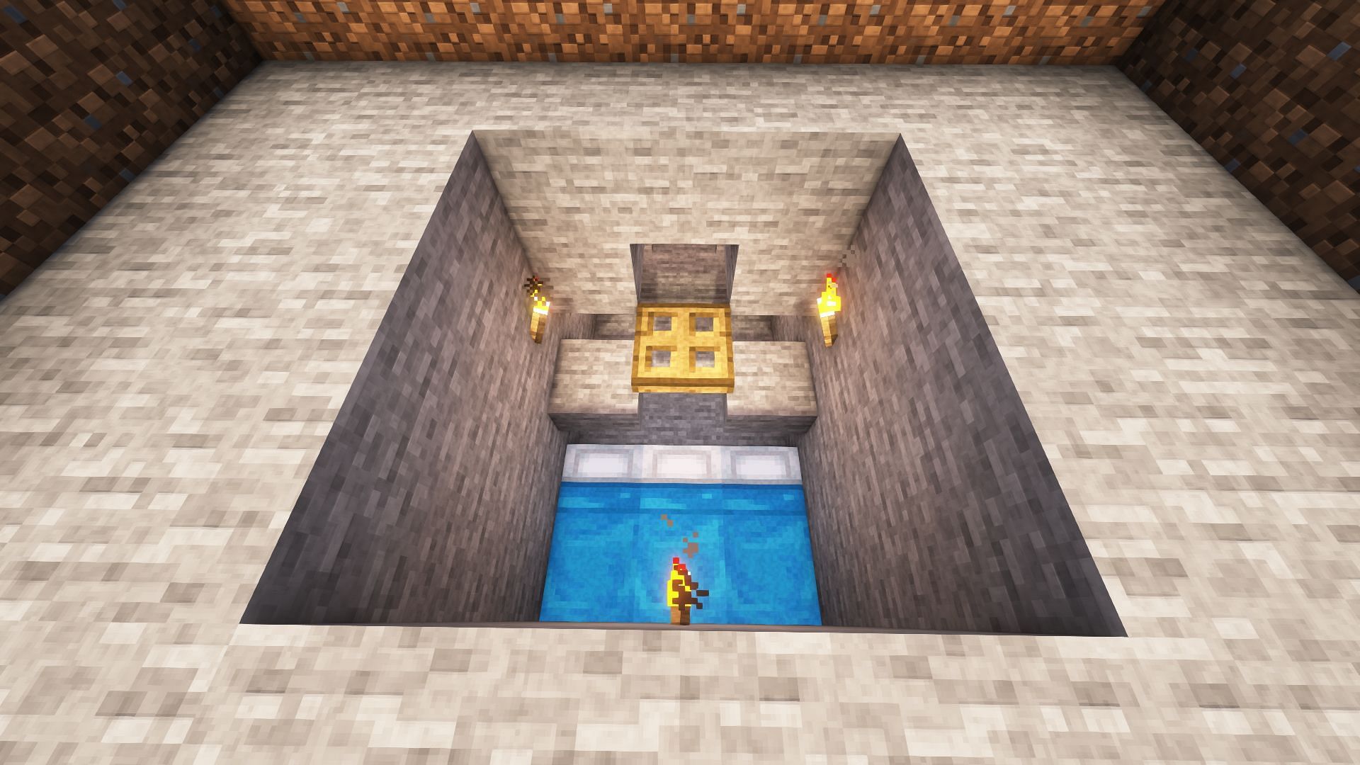 Beds need to be placed in this exact same manner (Image via Mojang)