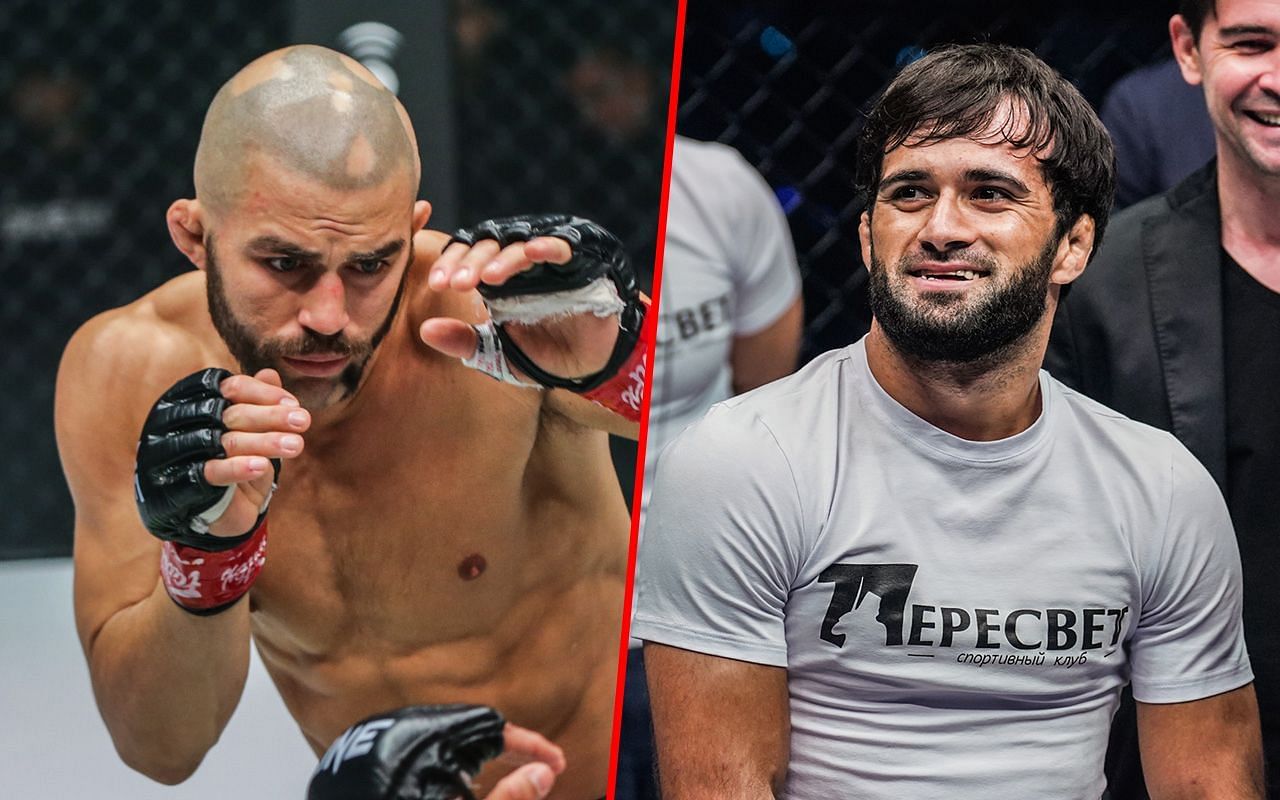 Garry Tonon (L) and Shamil Gasanov (R) | Image credit: ONE Championship