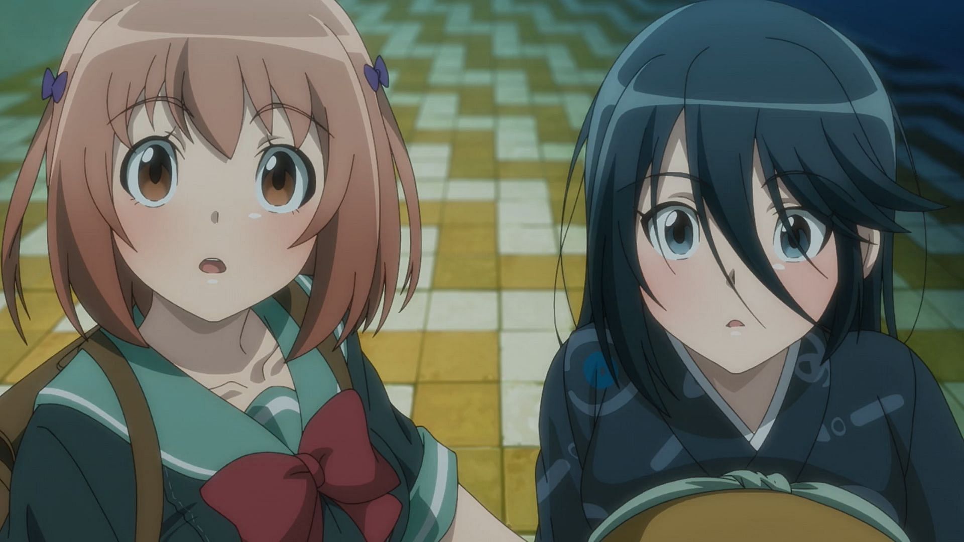 Chiho and Suzuno as seen in The Devil is a Part-Timer (Image via Studio 3Hz)
