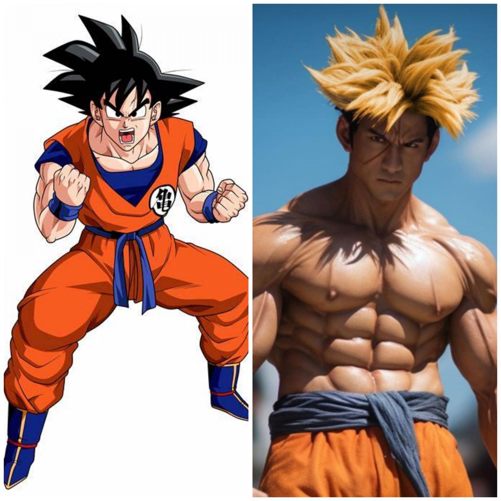 dbz real life characters