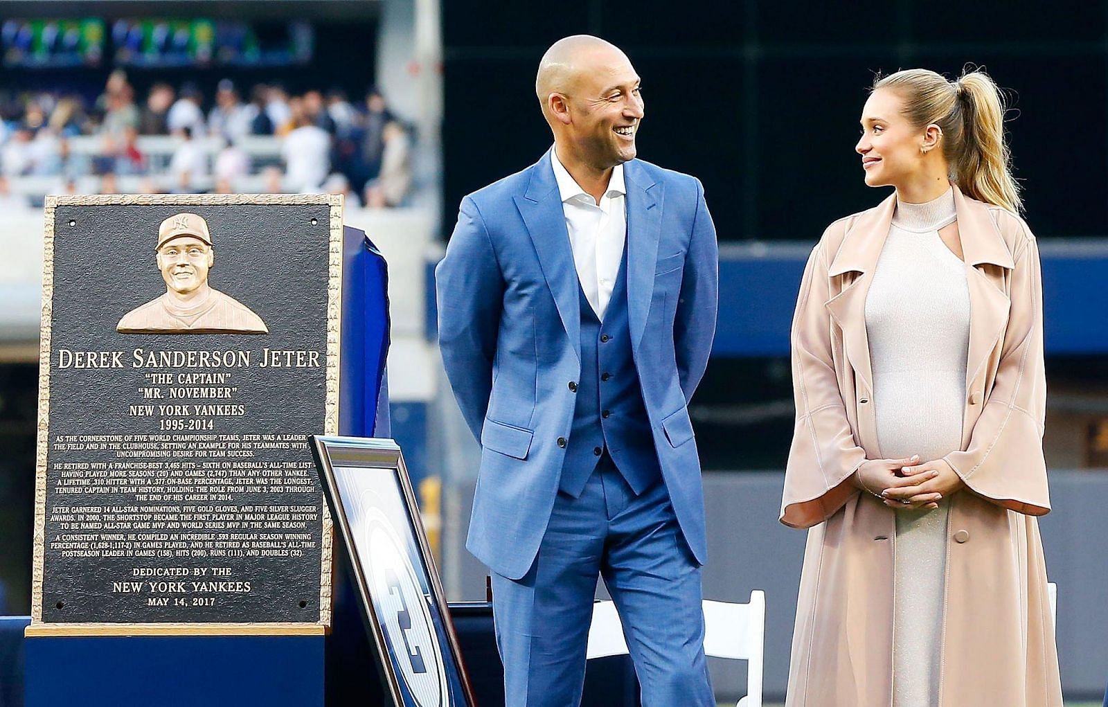 Derek and Hannah Jeter