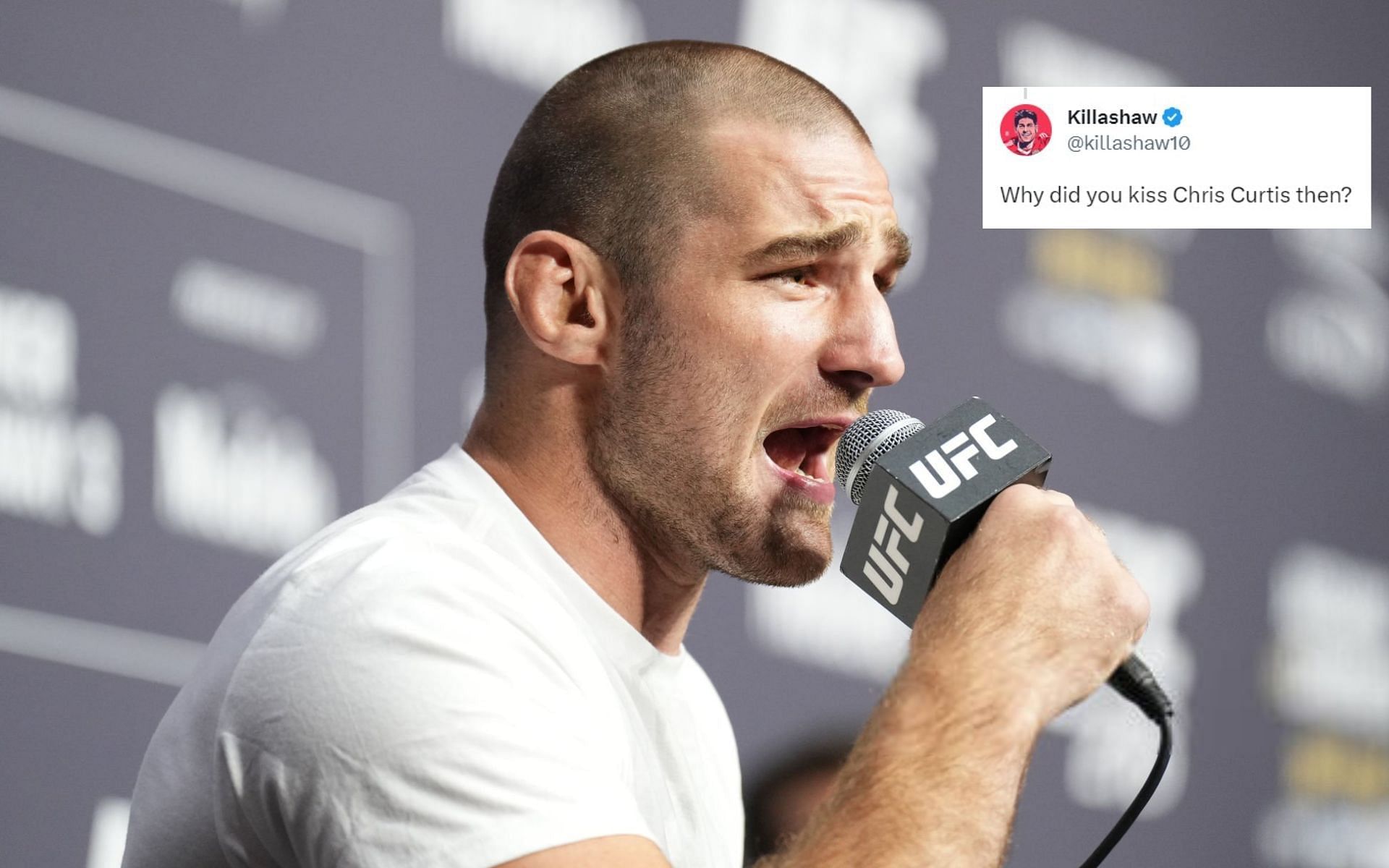 UFC middleweight contender Sean Strickland [Image Courtesy: @GettyImages]