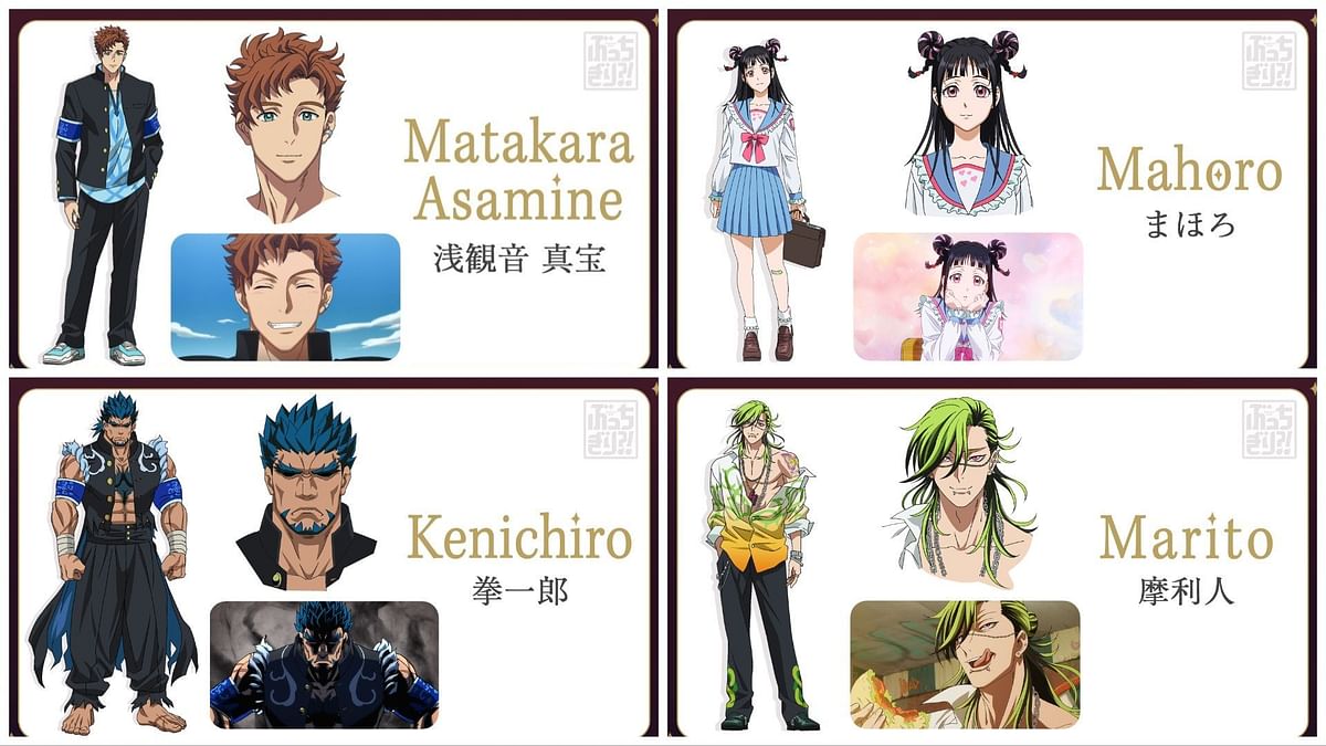 Mappas Original Anime Bucchigiri Reveals Character Visuals 9470
