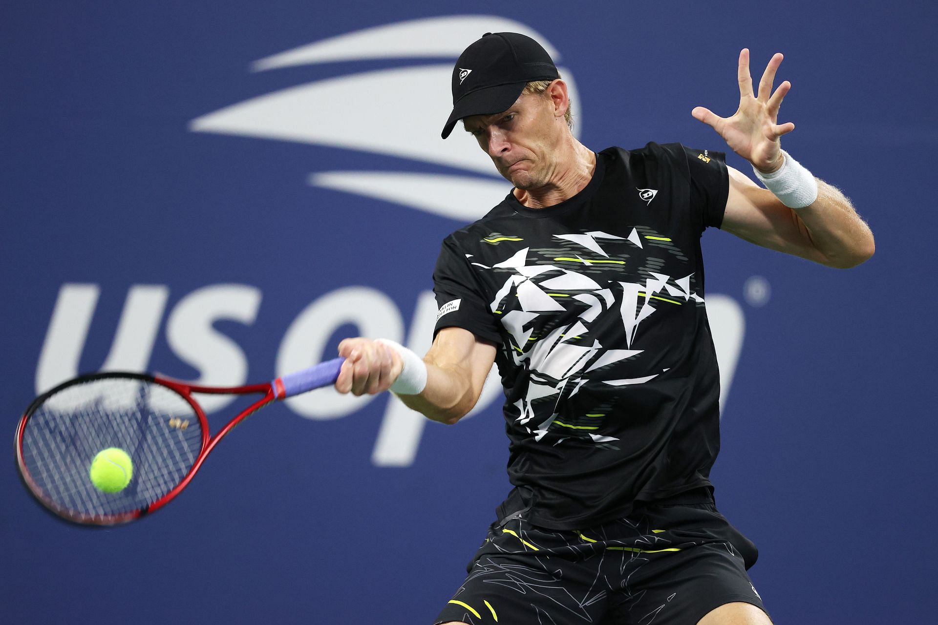 Kevin Anderson at the 2021 US Open.