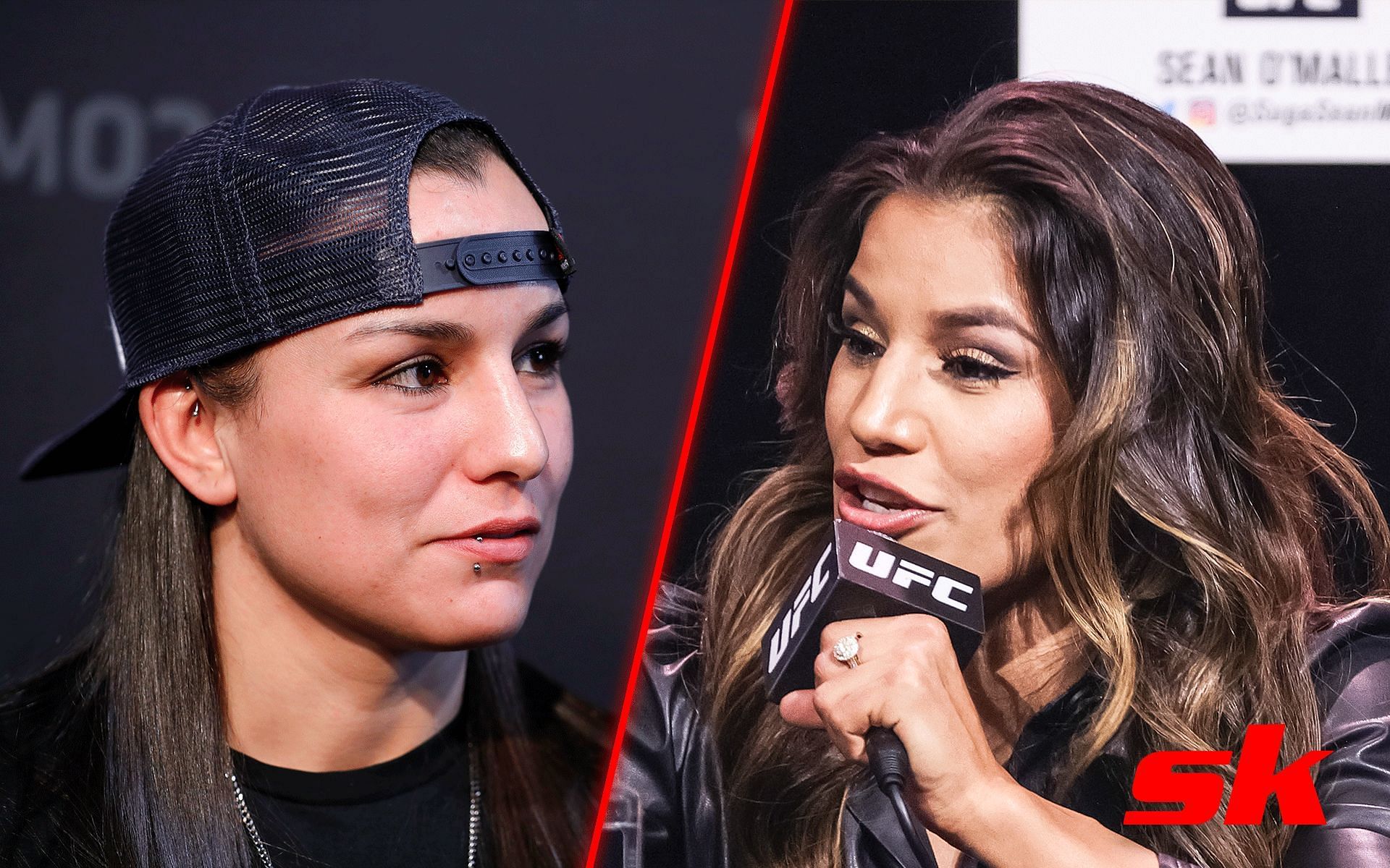 Julianna Pena and Raquel Pennington trade barbs