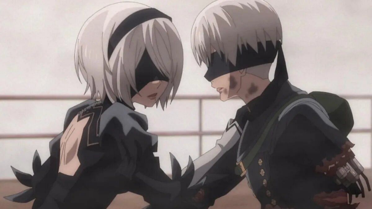 The second cour of the first season of NieR: Automata is out now (Image via A-1 Pictures).