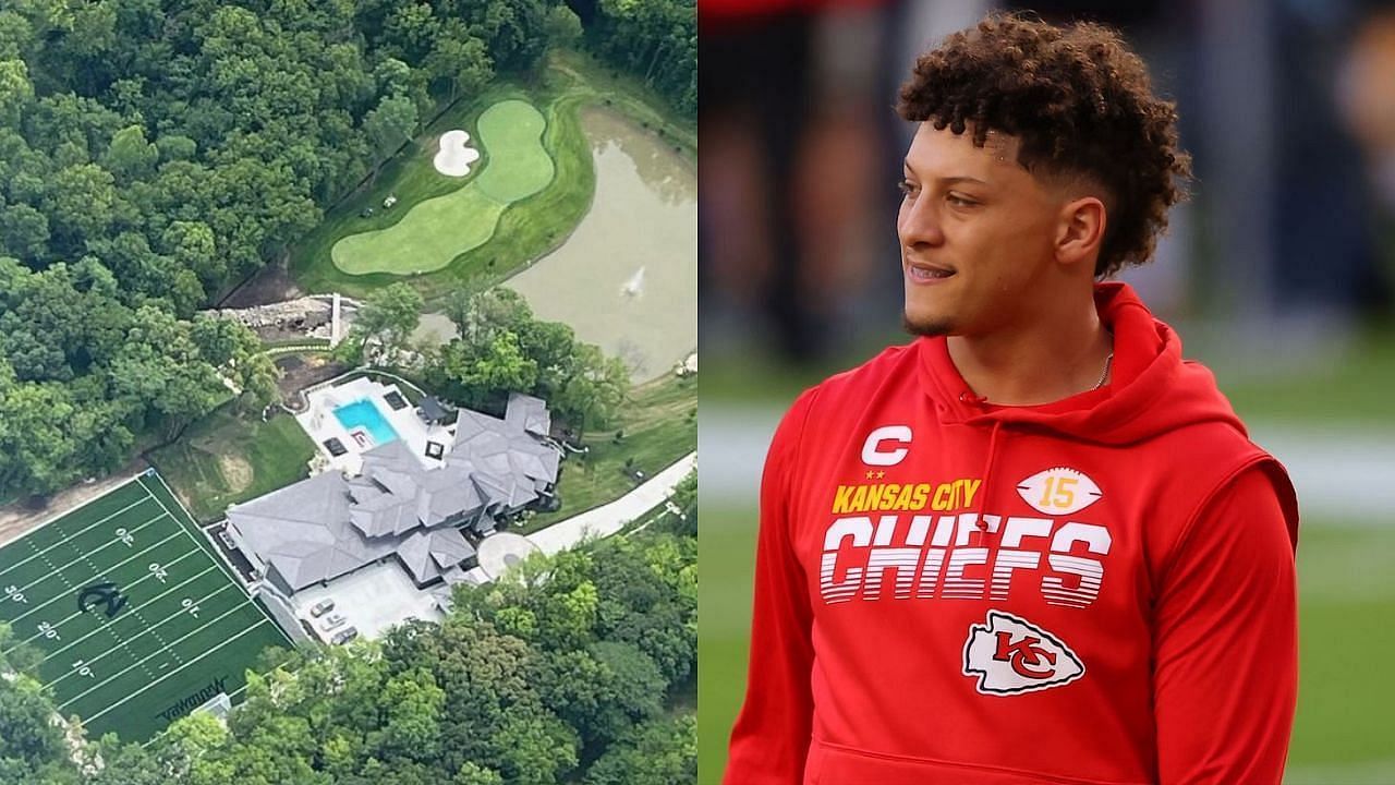 Chiefs' Patrick Mahomes has gorgeous par-3 hole in new mansion backyard 