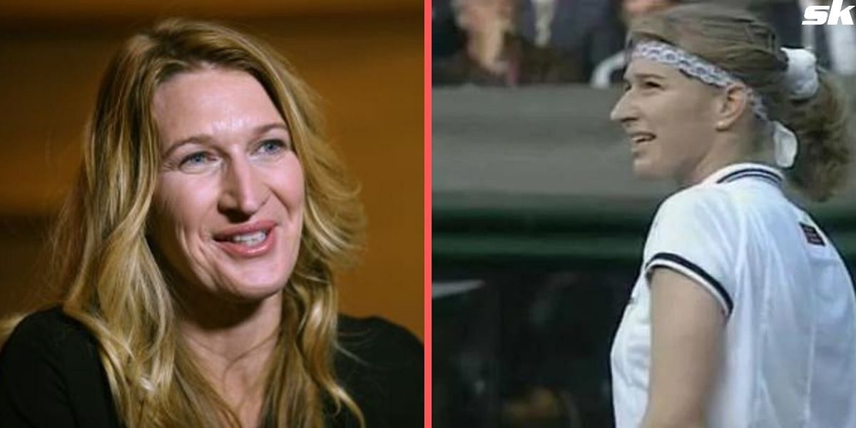 Steffi Graf received a proposal from a fan during a Wimbledon clash