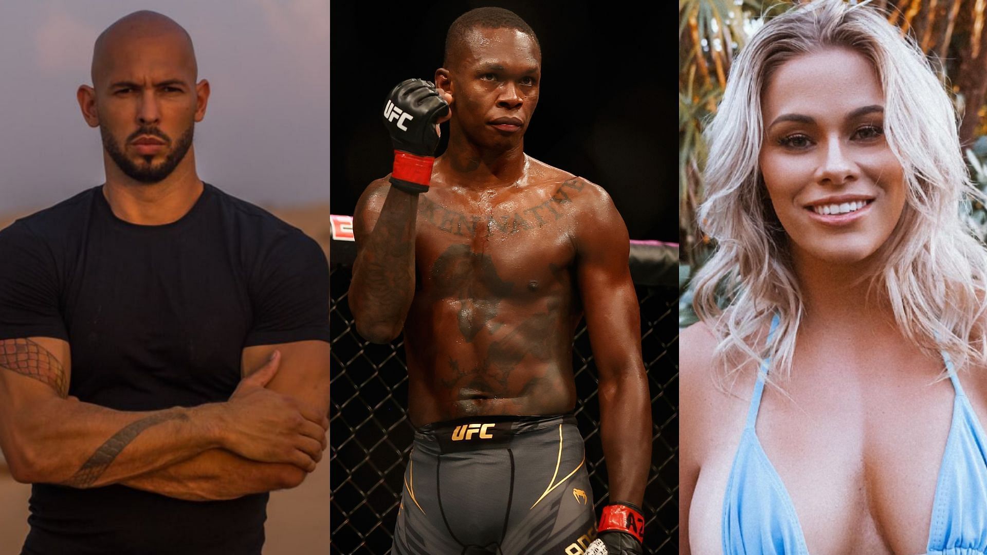 MMA News: Andrew Tate slams p*rnstar couple, Israel Adesanya finds video  proof of UFC middleweight, Paige VanZant teases fans: MMA News Roundup