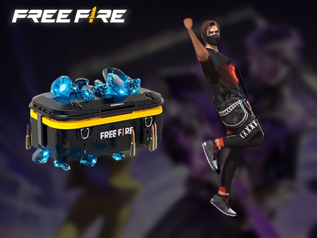 You can utilize Free Fire redeem codes and get free diamonds and emotes (Image via Sportskeeda)