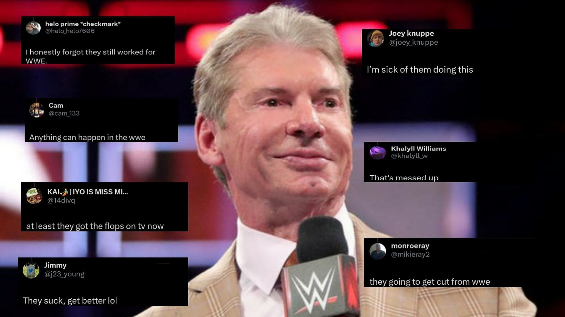 "Nobody Cares", "Vince Would've Fired Them Both"- WWE Universe Reacts ...