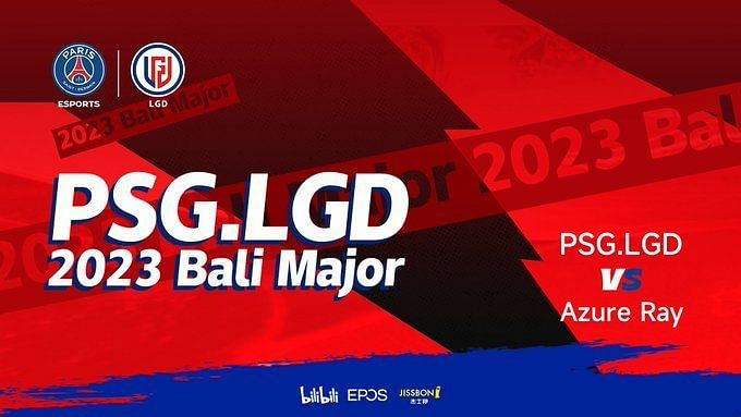 PSG.LGD vs Azure Ray Dota 2 Bali Major 2023 Lower Bracket R2 Headto