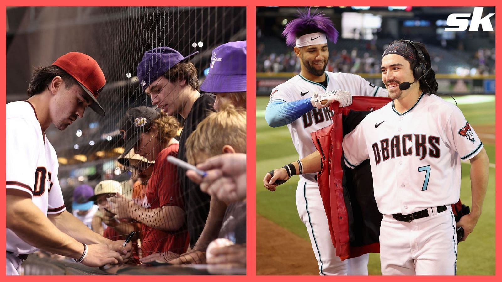 Arizona Diamondbacks fans adore Corbin Carroll doing a meet-and-greet at his old Little League field after the All-Star Game